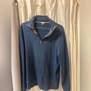 Men’s Burberry Designer Zip Up Sweater